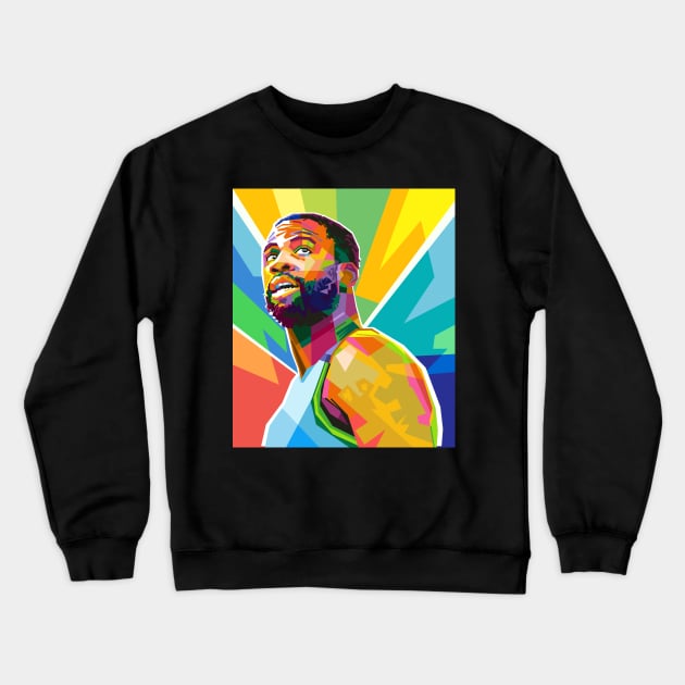 DRAYMOND GREEN POP ART Crewneck Sweatshirt by Vector Baturaja